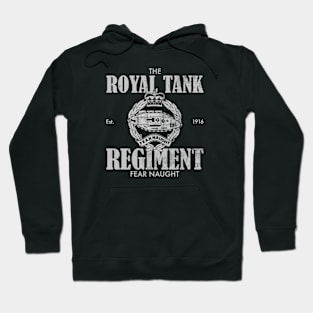 The Royal Tank Regiment (Front & Back - Distressed) Hoodie